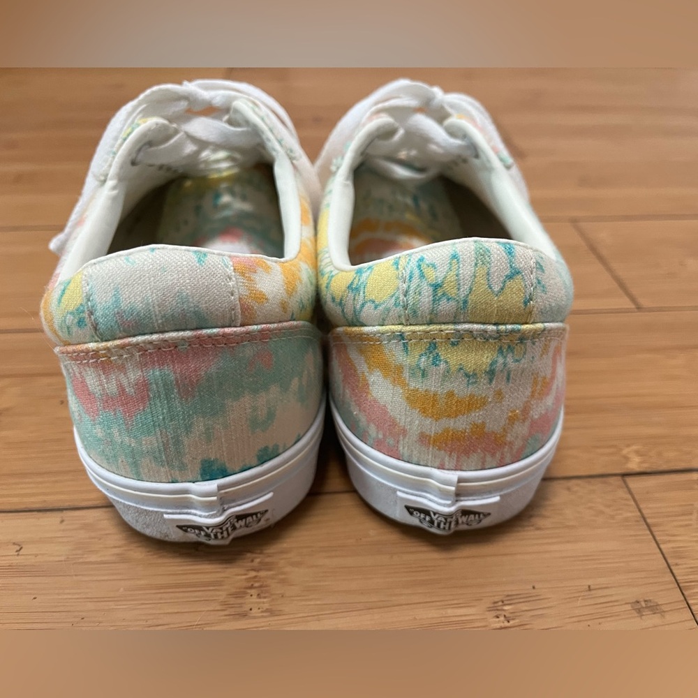 Vans Pastel Tie-Dye Canvas Low-Top Sneakers - Picture 5 of 7